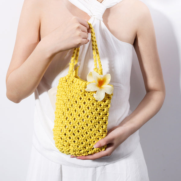 PATTAYA MINI MESH HANDBAG IN FLOWER