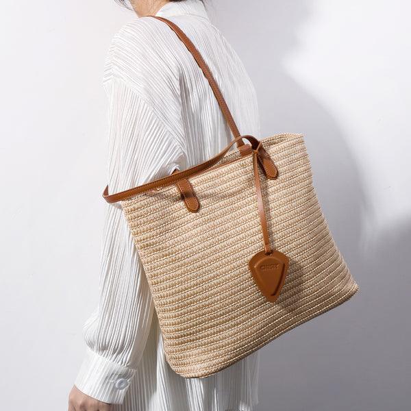 SELLING SUMMER STRAW TOTE BAG